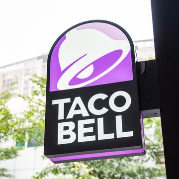american fast food restaurants chain taco bell logo seen at