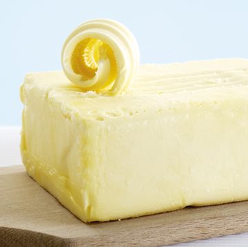 block of butter, close up