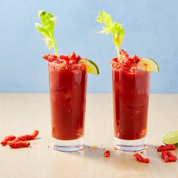 Flamin' Hot Bloody Marys - Delish.com