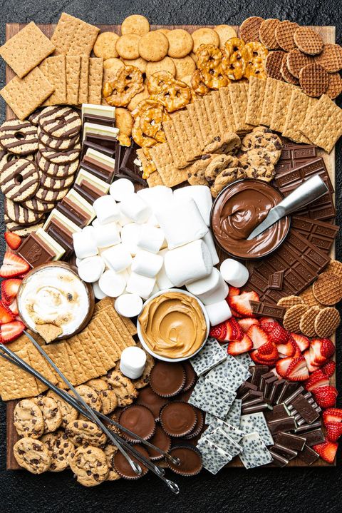 how to make a s'mores board
