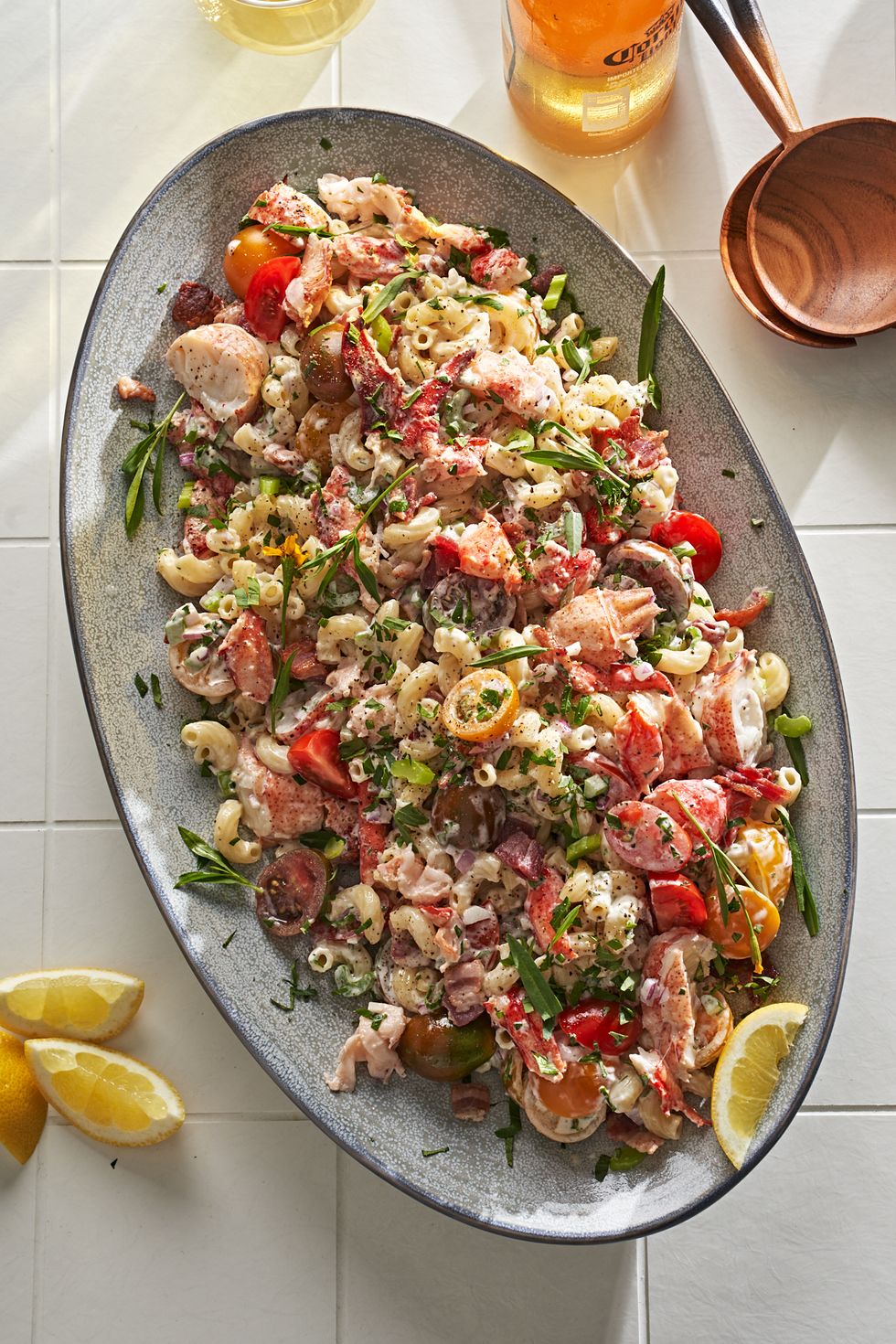 lobster roll pasta salad