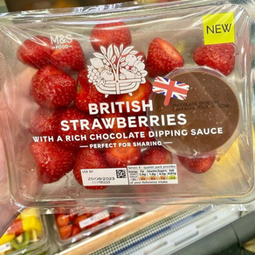 m and s chocolate dipping sauce strawberry